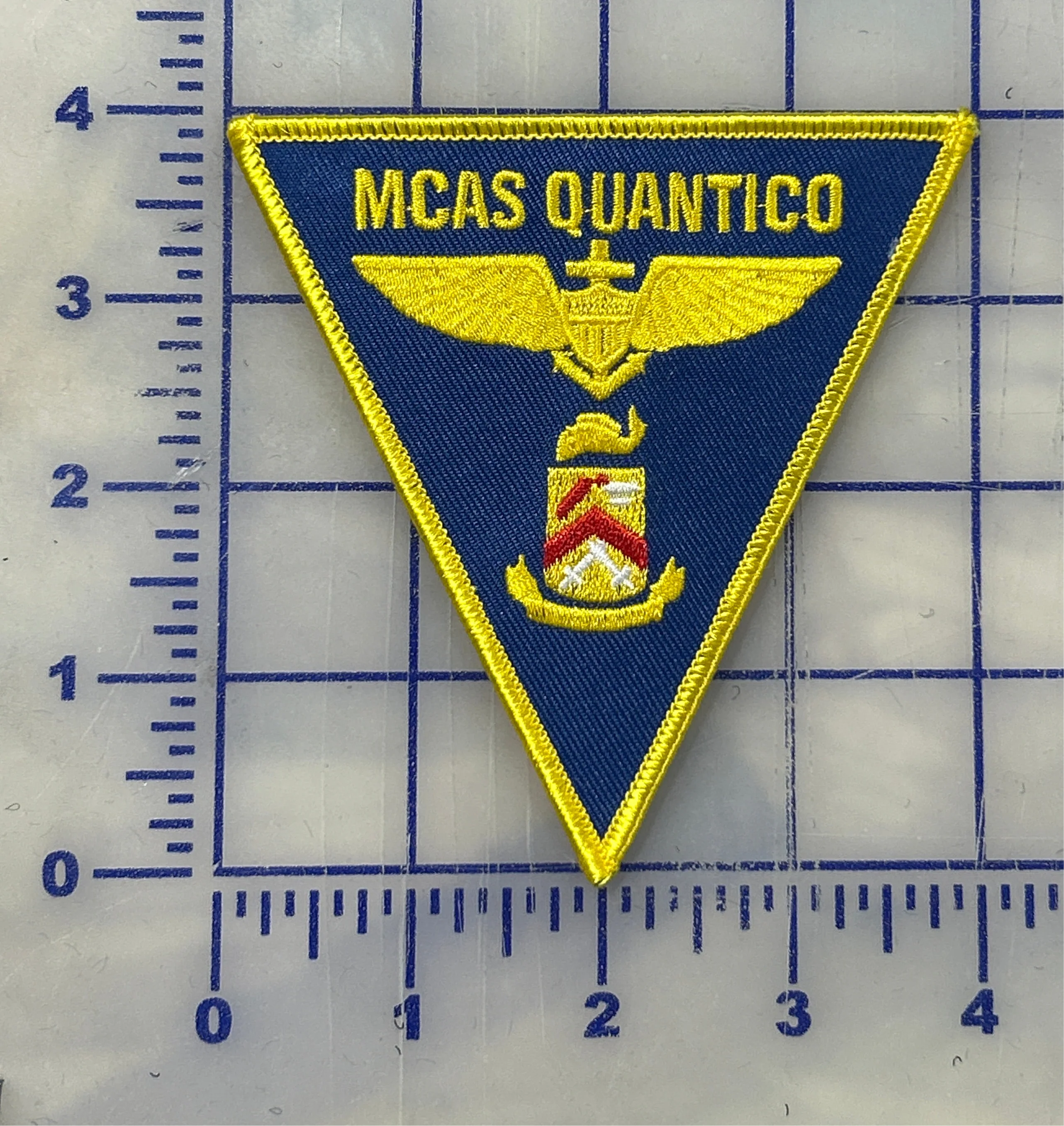 Officially Licensed USMC MCAS Quantico Patch
