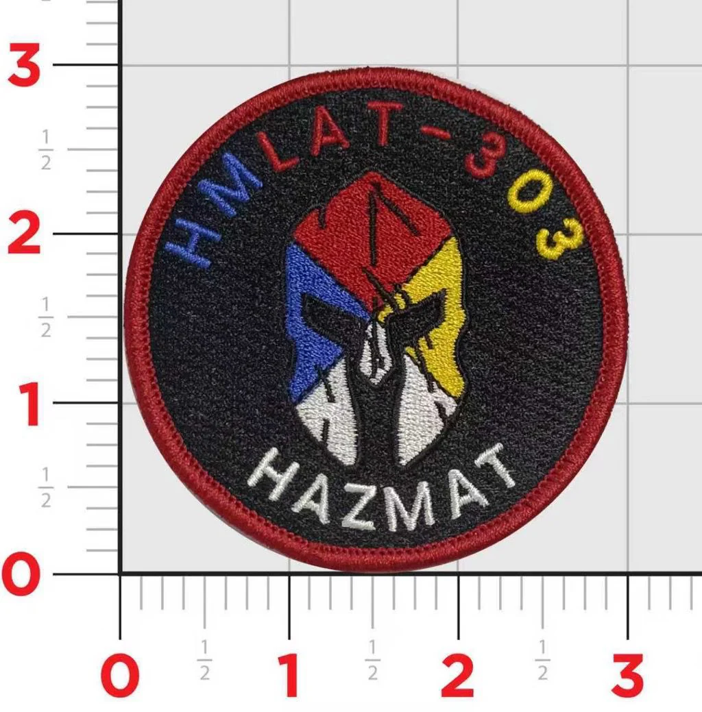 Official HMLAT-303 Hazmat Patch