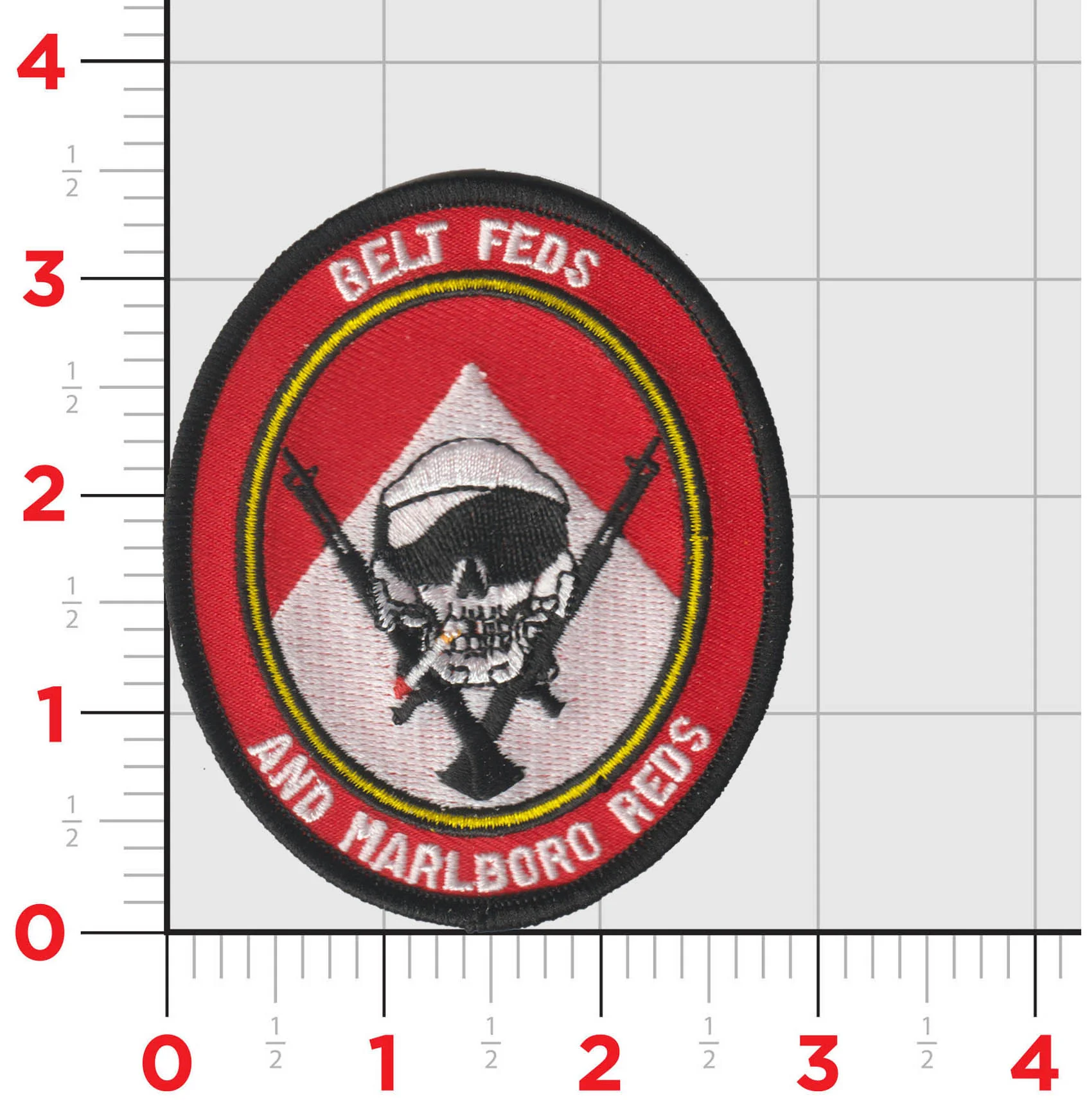 Belt Feds and Marlboro Reds Patch