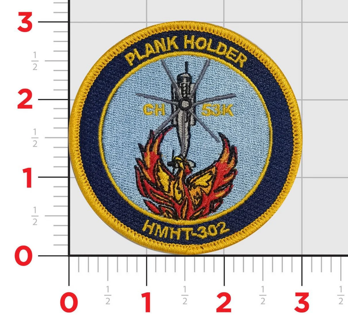 Official HMHT-302 Phoenix CH-53 King Stallion Shoulder Patches