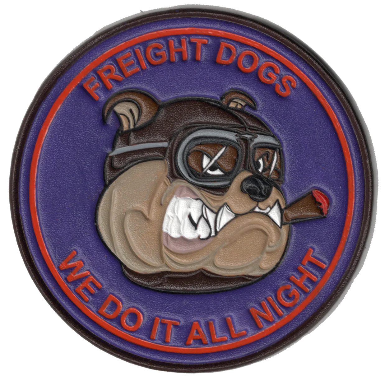 Freight Dogs Leather Patch