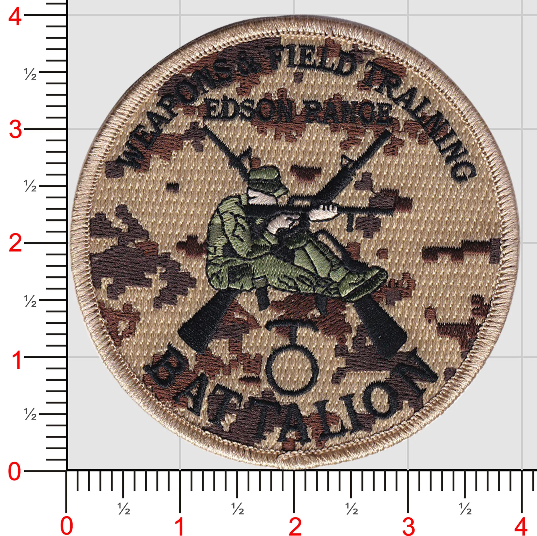 Officially Licensed Edson Range Patch