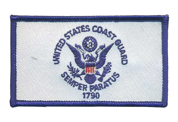 US Coast Guard Ball Cap Patch