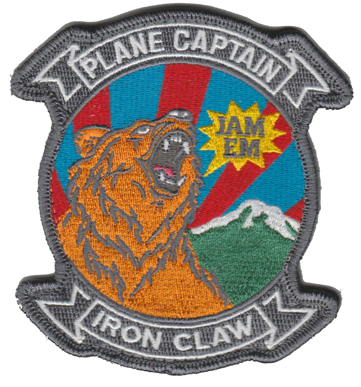 Official VAQ-136 Gauntlets Plane Captain Patch