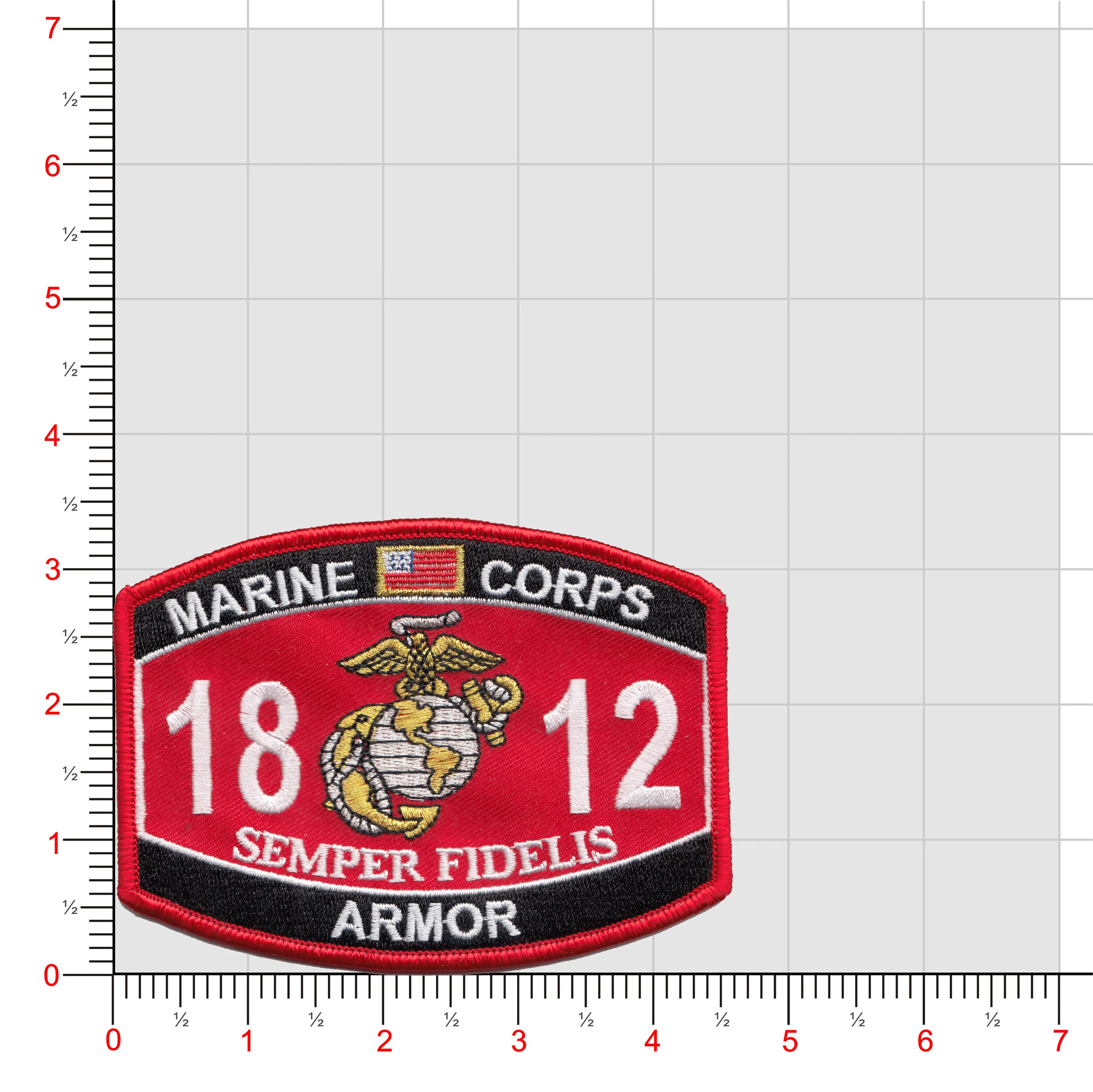 Officially Licensed USMC MOS Patches