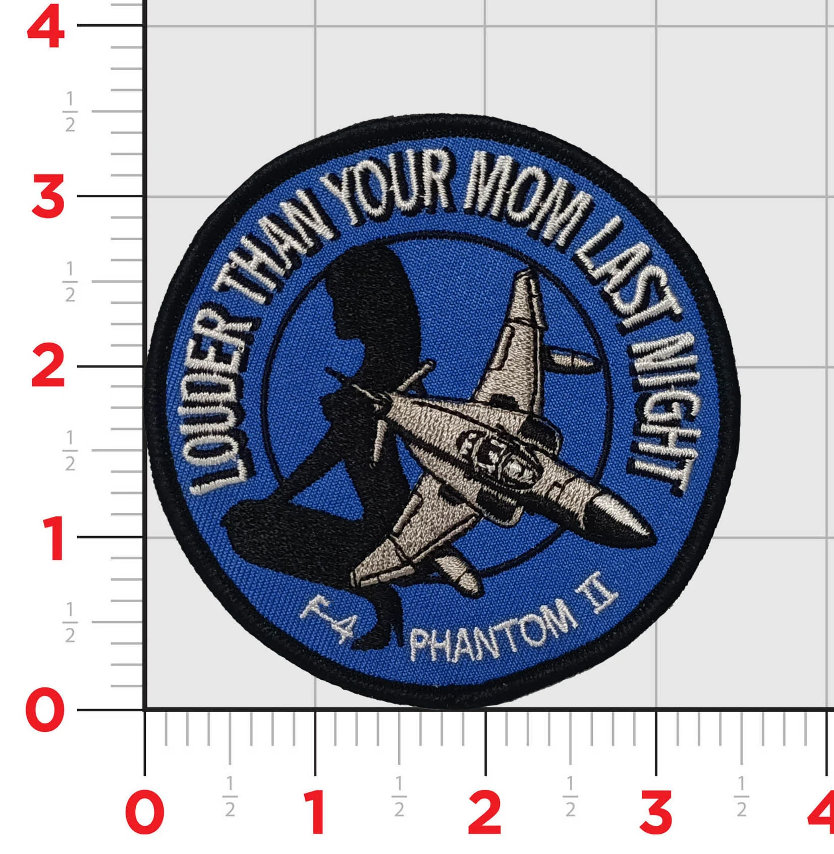 F-4 Phantom II Louder Than Your Mom Last Night Patch