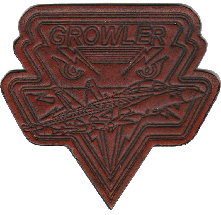 EA-18 Growler Leather Patch