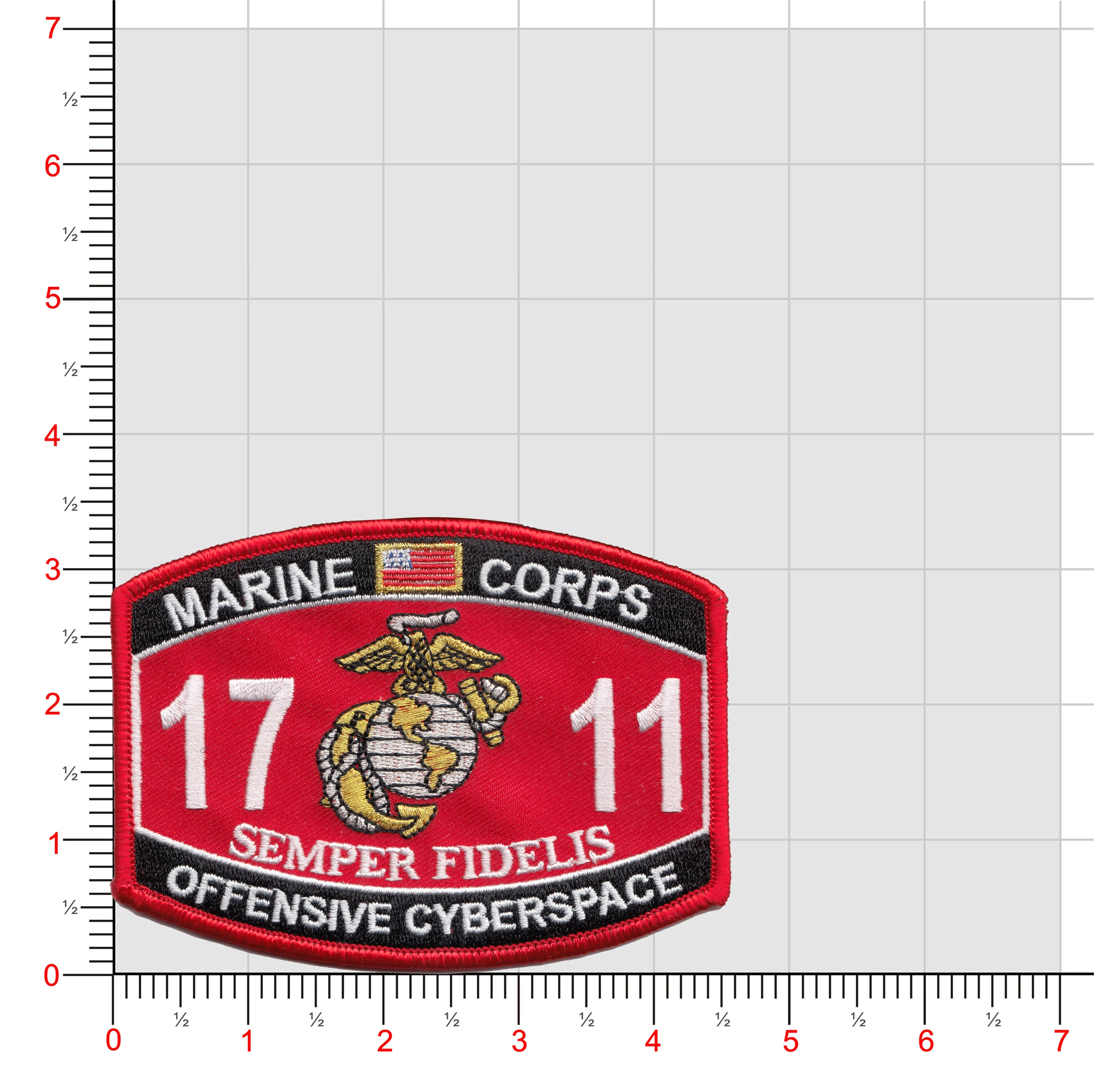 Officially Licensed USMC MOS Patches