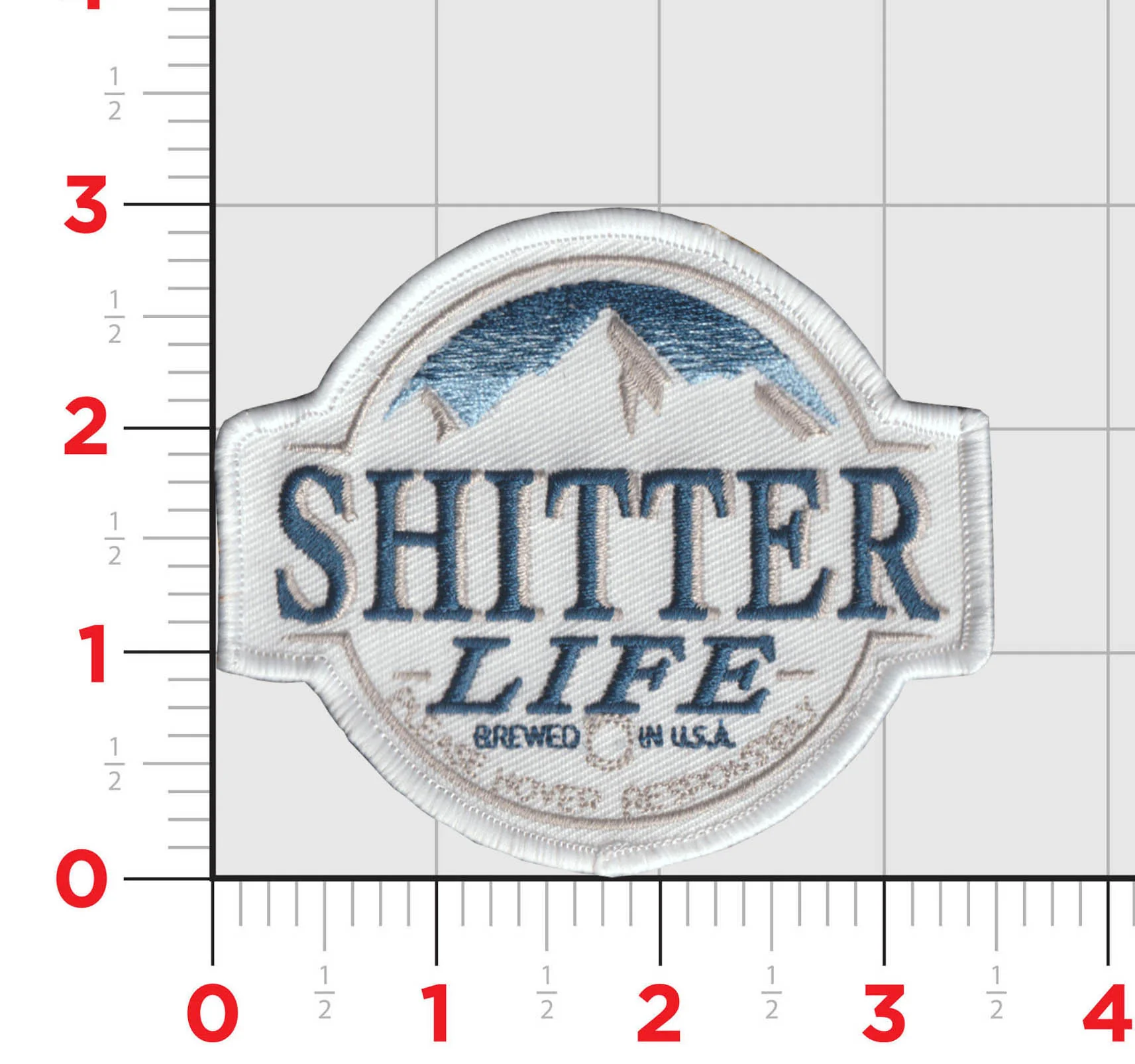 CH-53 Shitter Life Shoulder Patches