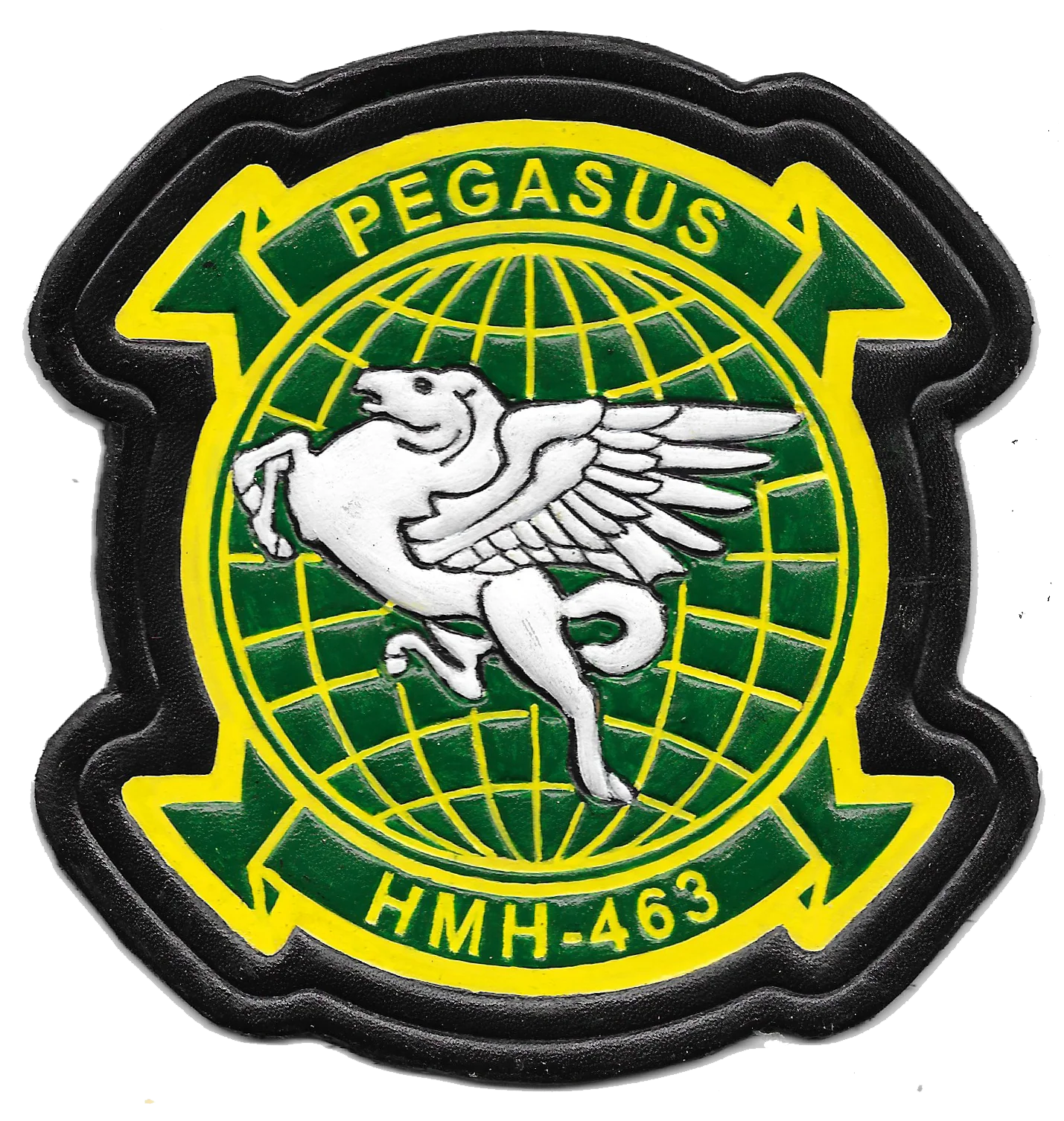 Officially Licensed HMH-463 Pegasus Leather Patch