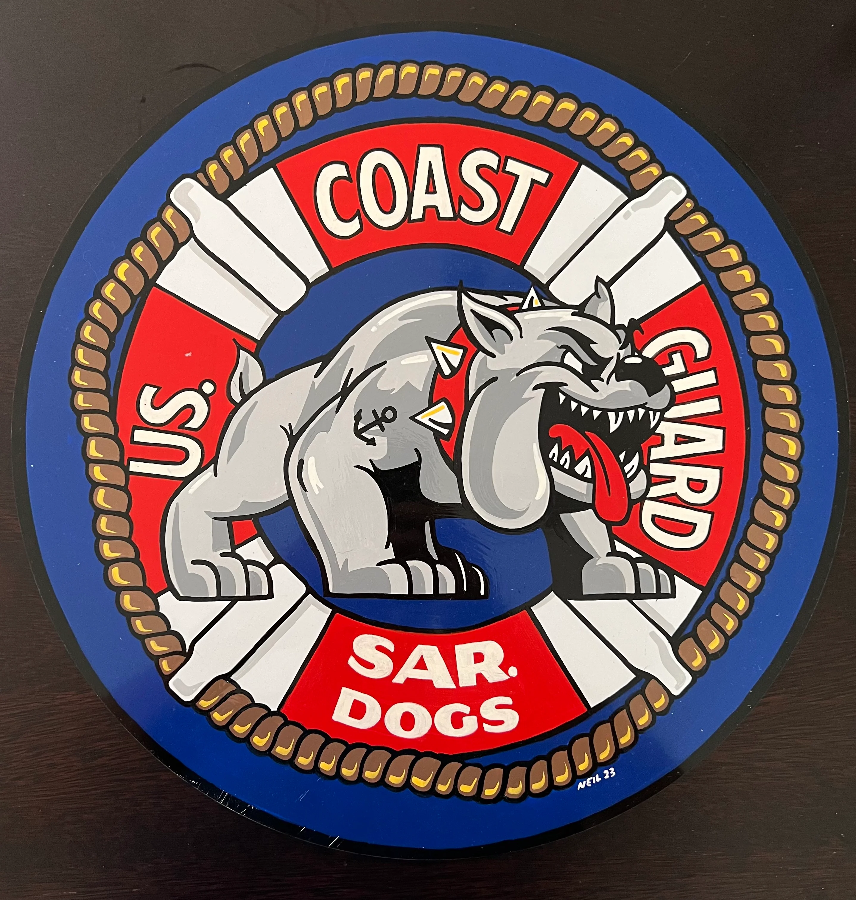 Hand Painted Metal Signs by Phantom Graphics