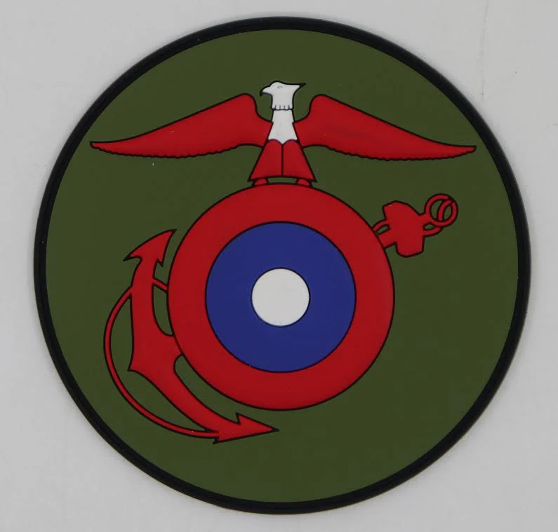 Officially Licensed USMC WWI PVC Eagle Globe and Anchor PVC Patch