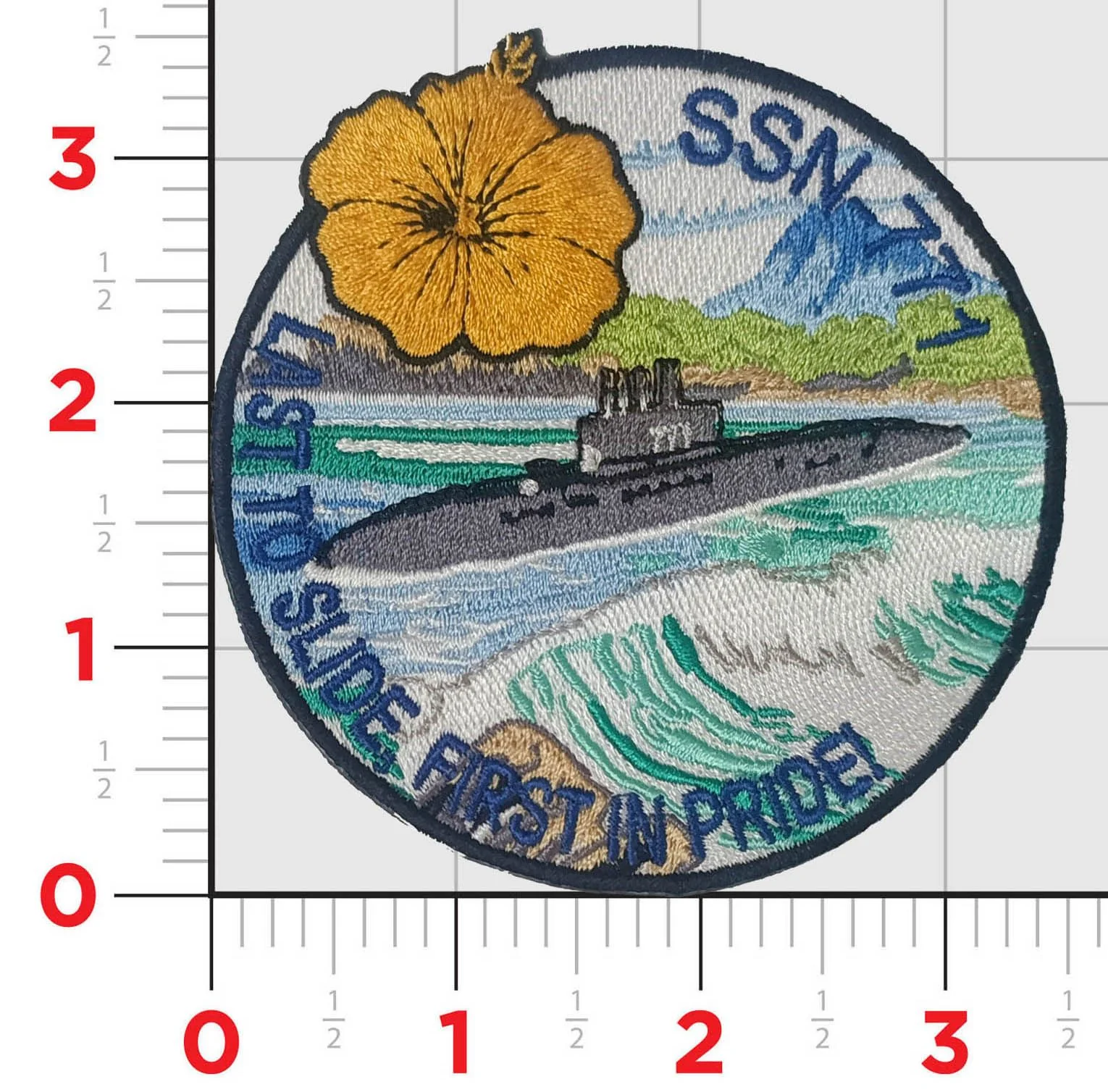 Official SSN-771 USS Columbia Patch