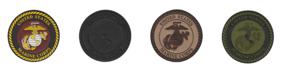 Officially Licensed USMC EGA PVC Patch