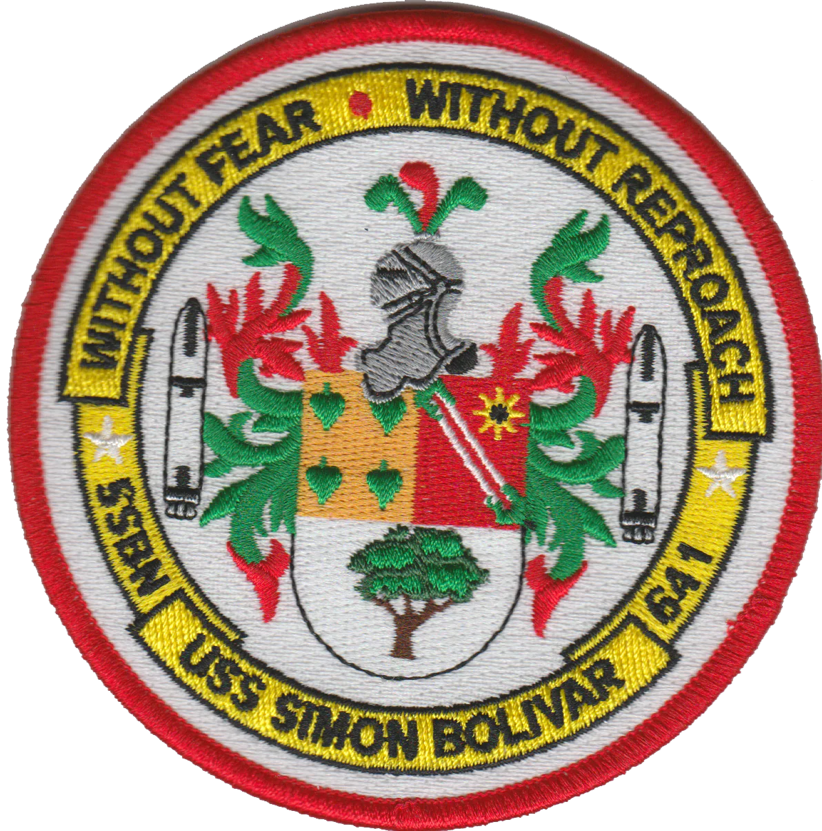 USS Simon Bolivar SSBN-641 Patch
