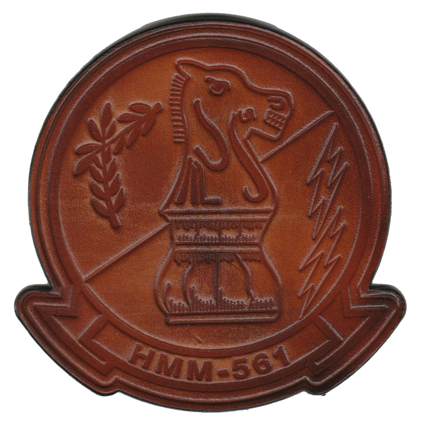 Officially Licensed HMM-561 Leather patches