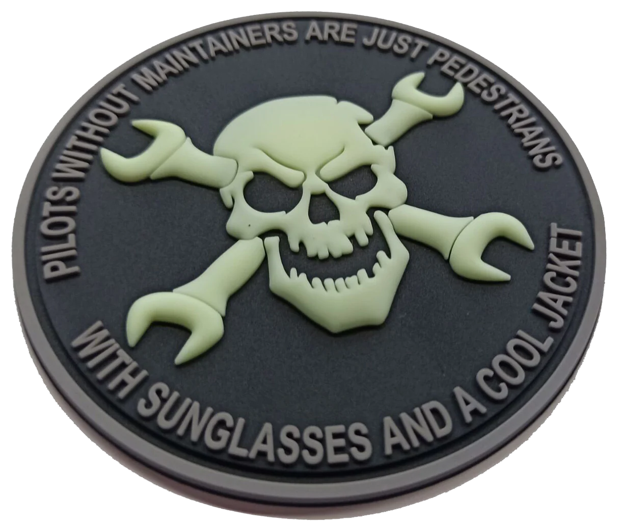 Aircraft Maintainer PVC Patch