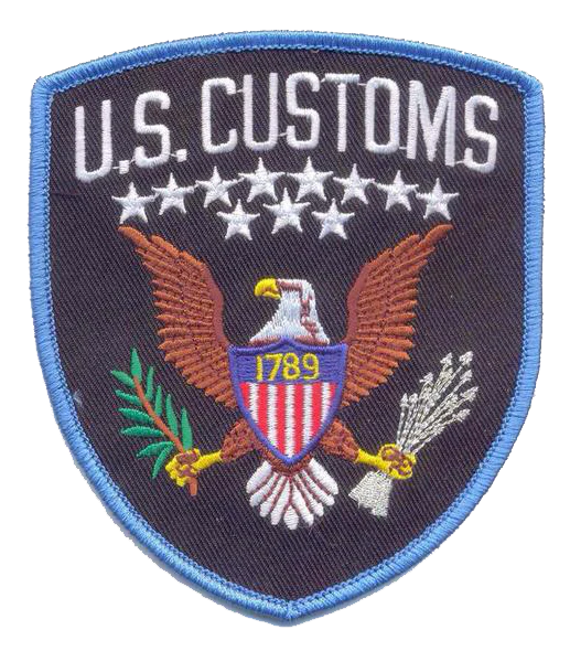 Legacy US Customs Shoulder Patch