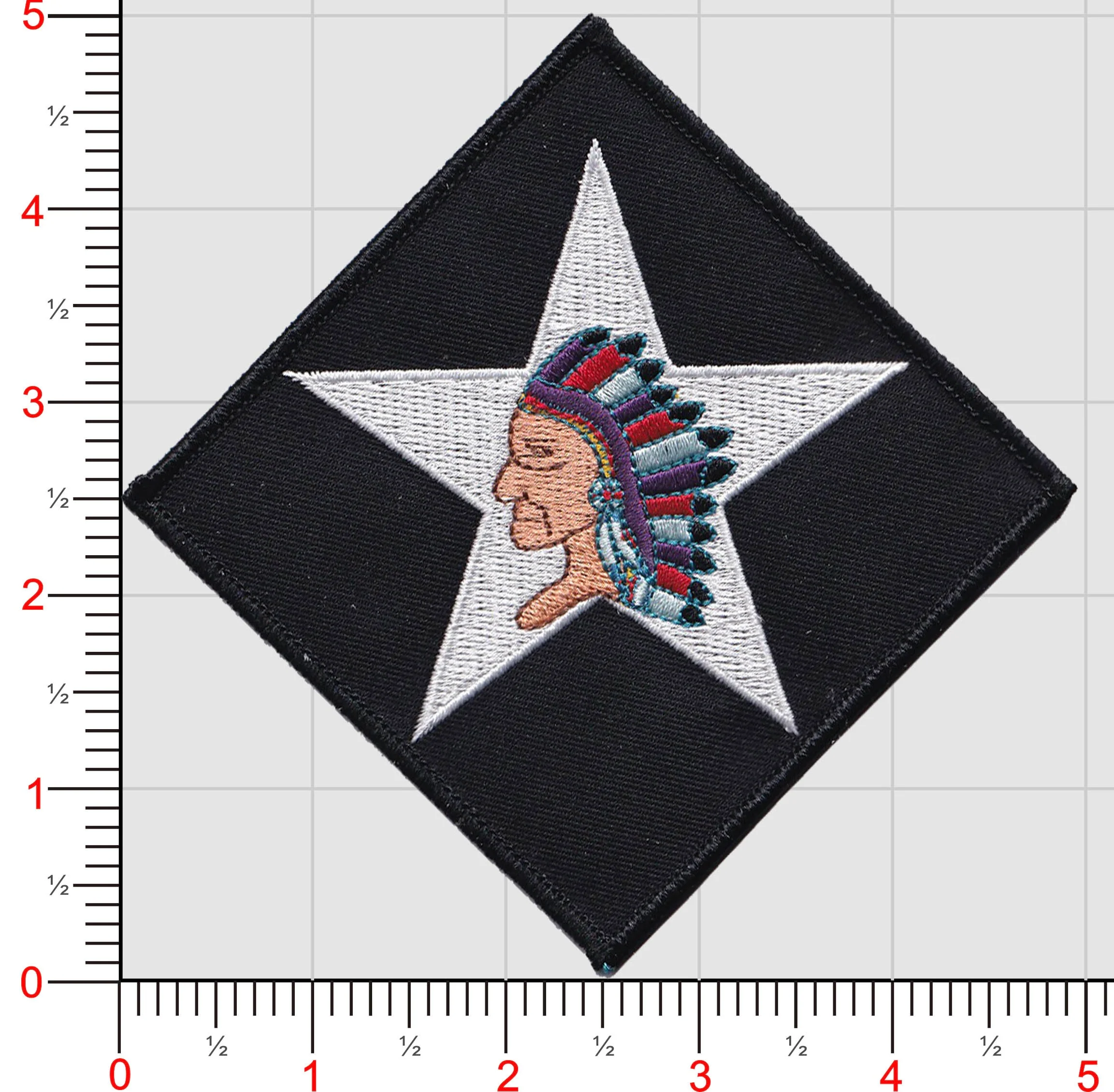 Officially Licensed USMC 6th Marines HQ Bn WWI Patch