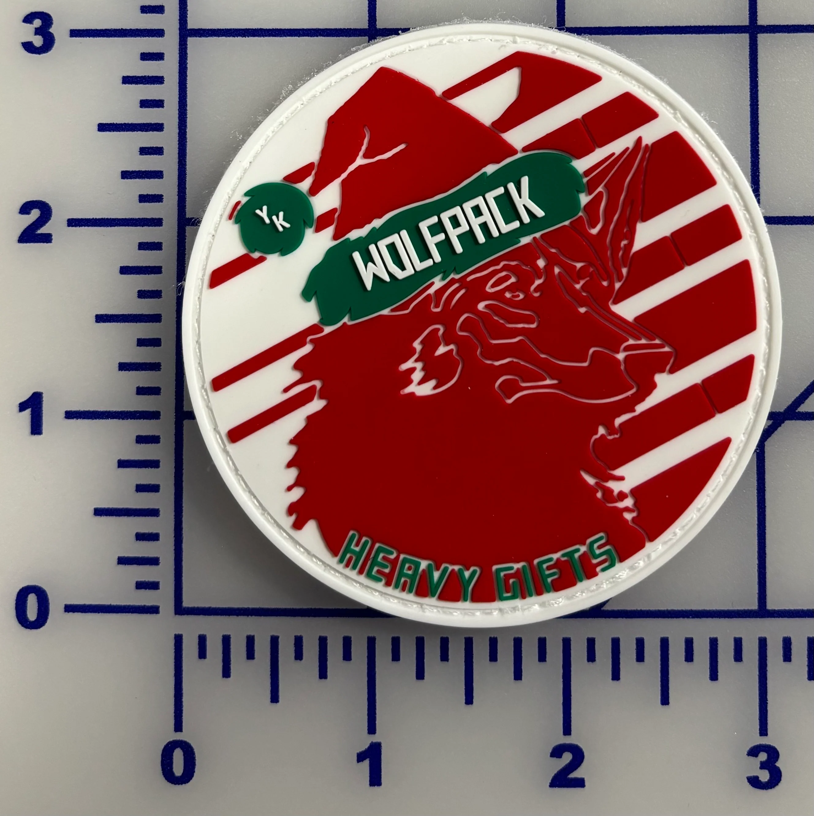 Officially Licensed USMC HMH-466 Wolfpack Heavy Gifts Holiday Shoulder Patch