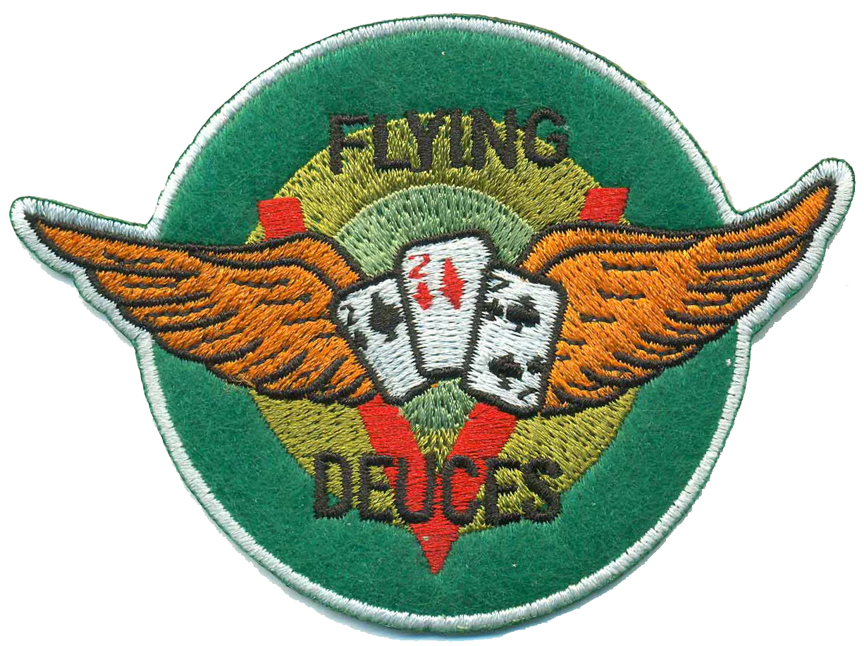 Officially Licensed USMC VMF-222 Flying Deuces Patch