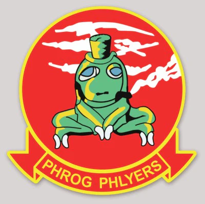 HMX-1 Phrog Phlyers Sticker