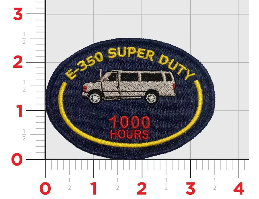 Duty Driver E-350 1000 Hour Patch