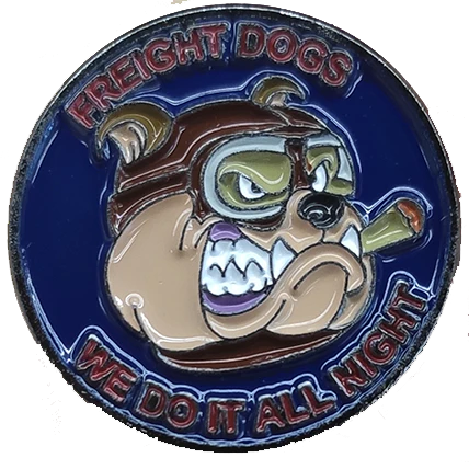 Freight Dogs Pin