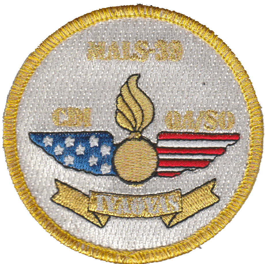 Official MALS-39 Hellhounds Flightline Qual Patches