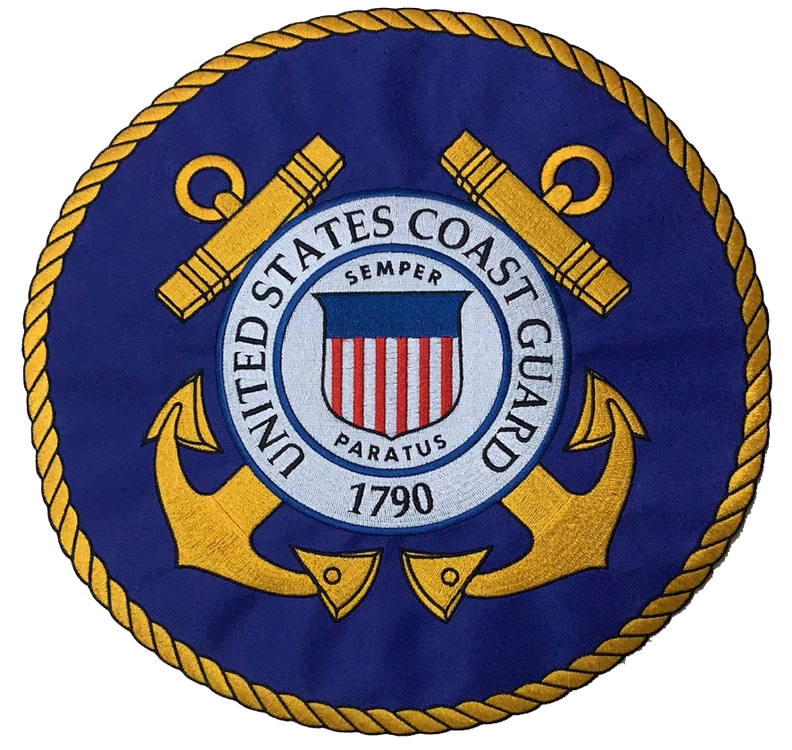US Coast Guard Blue Patch
