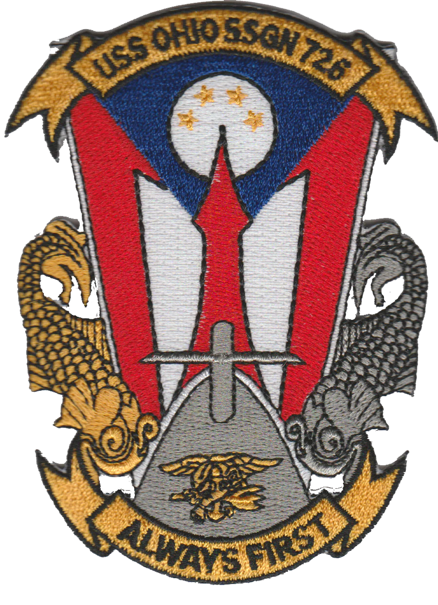 USS Ohio SSGN-726 Patch