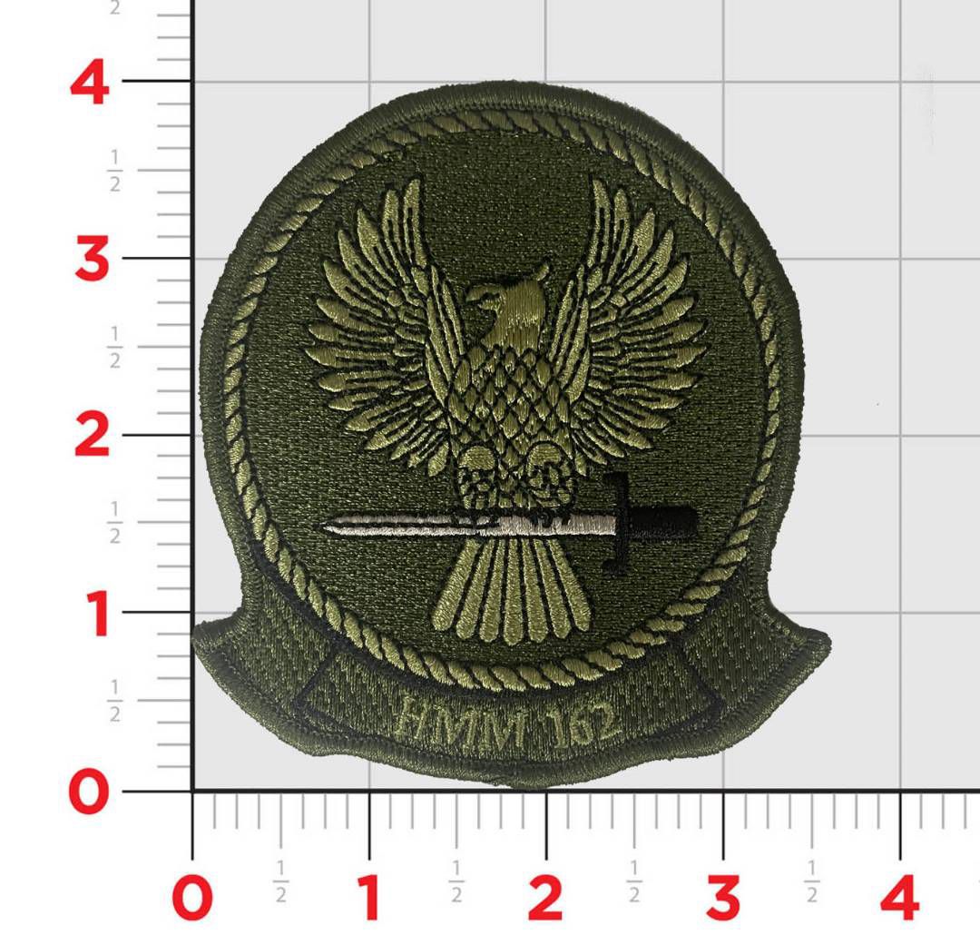 Officially Licensed USMC HMM-162-Golden Eagles Patch
