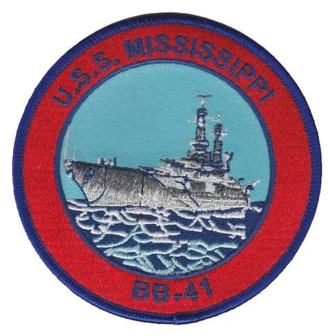 USS Mississippi BB-41 Patch