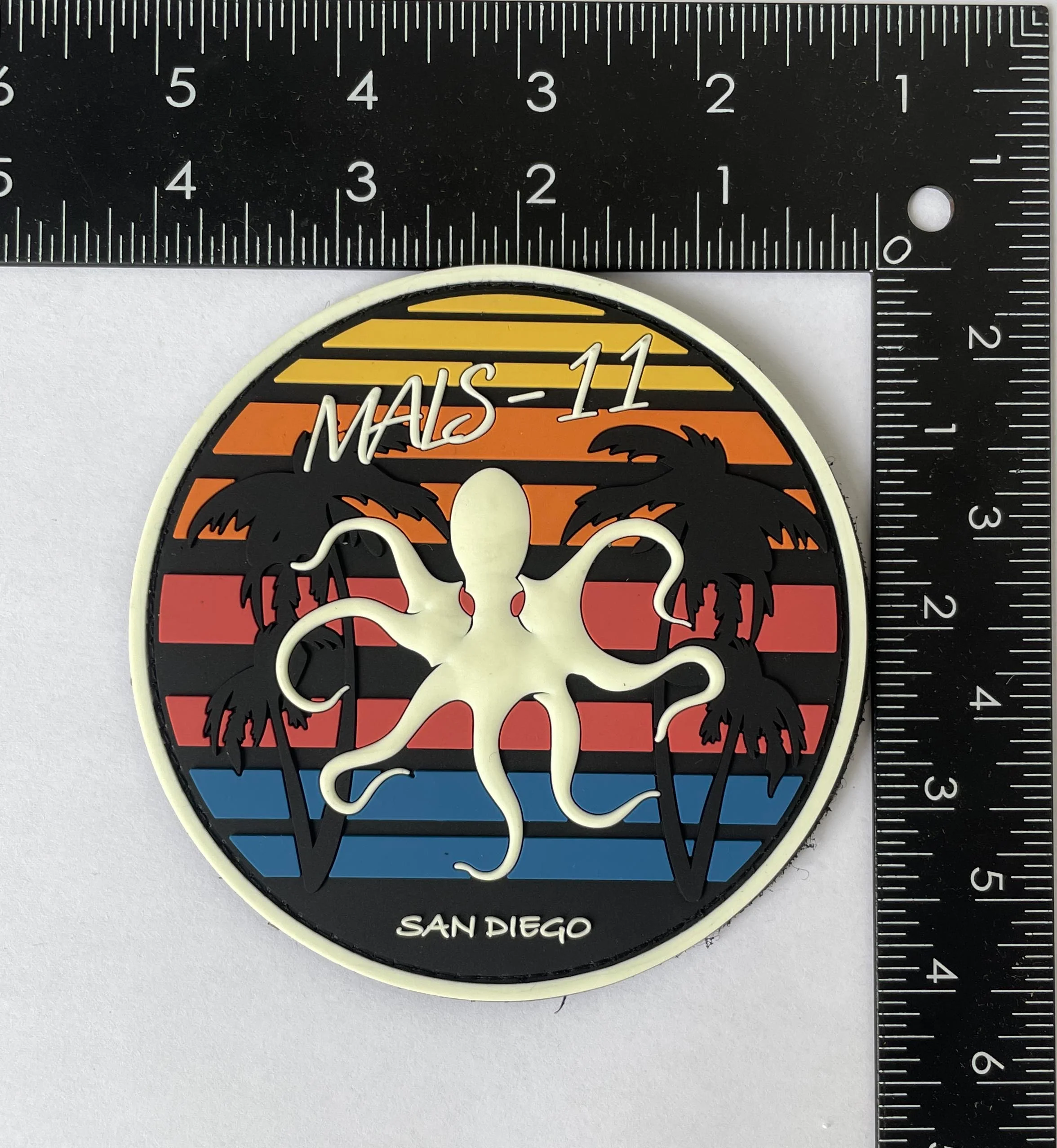 Official MALS-11 Devilfish San Diego PVC Patch