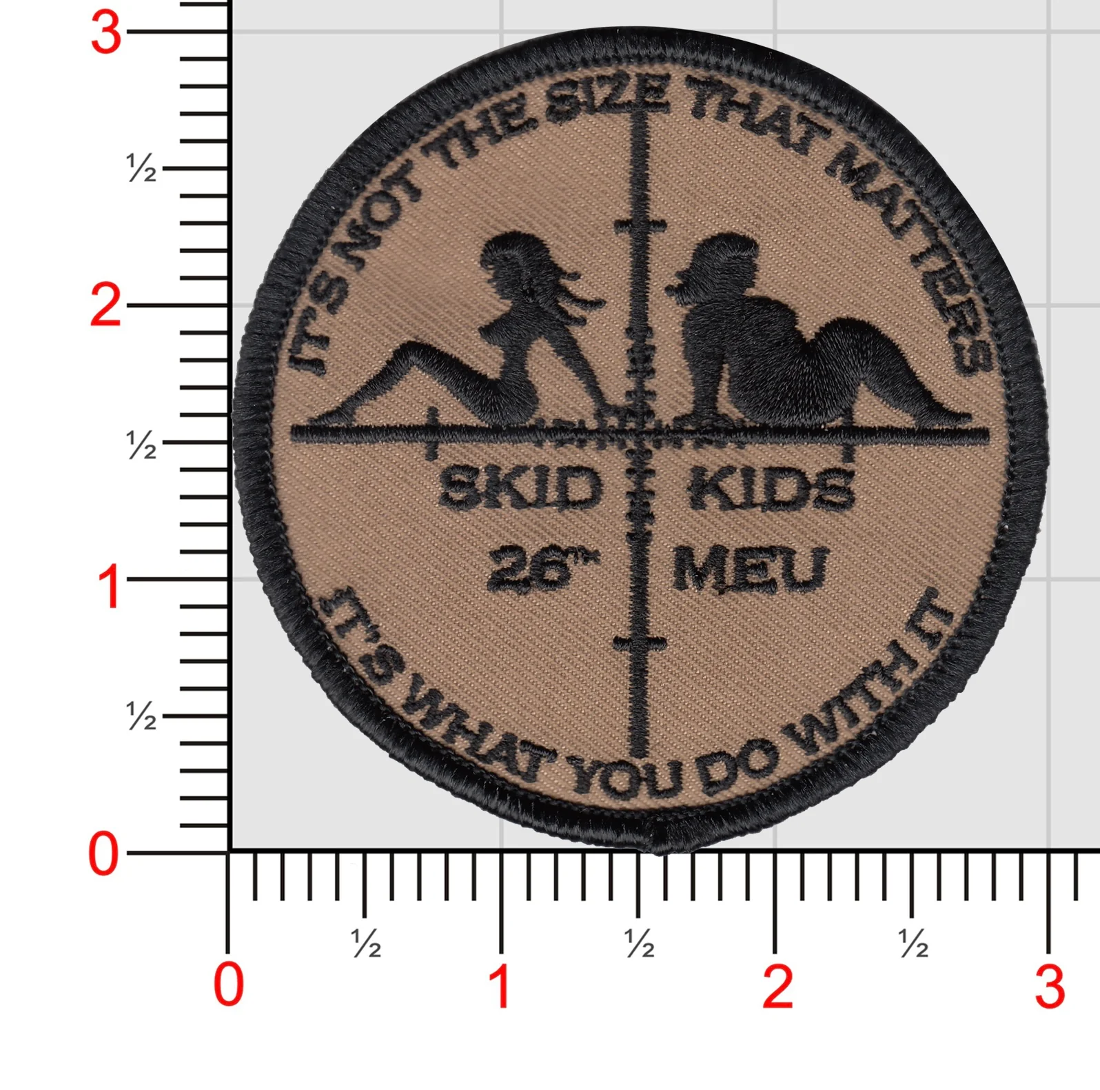 26th MEU Marine Expeditionary Unit Skid DET Patches