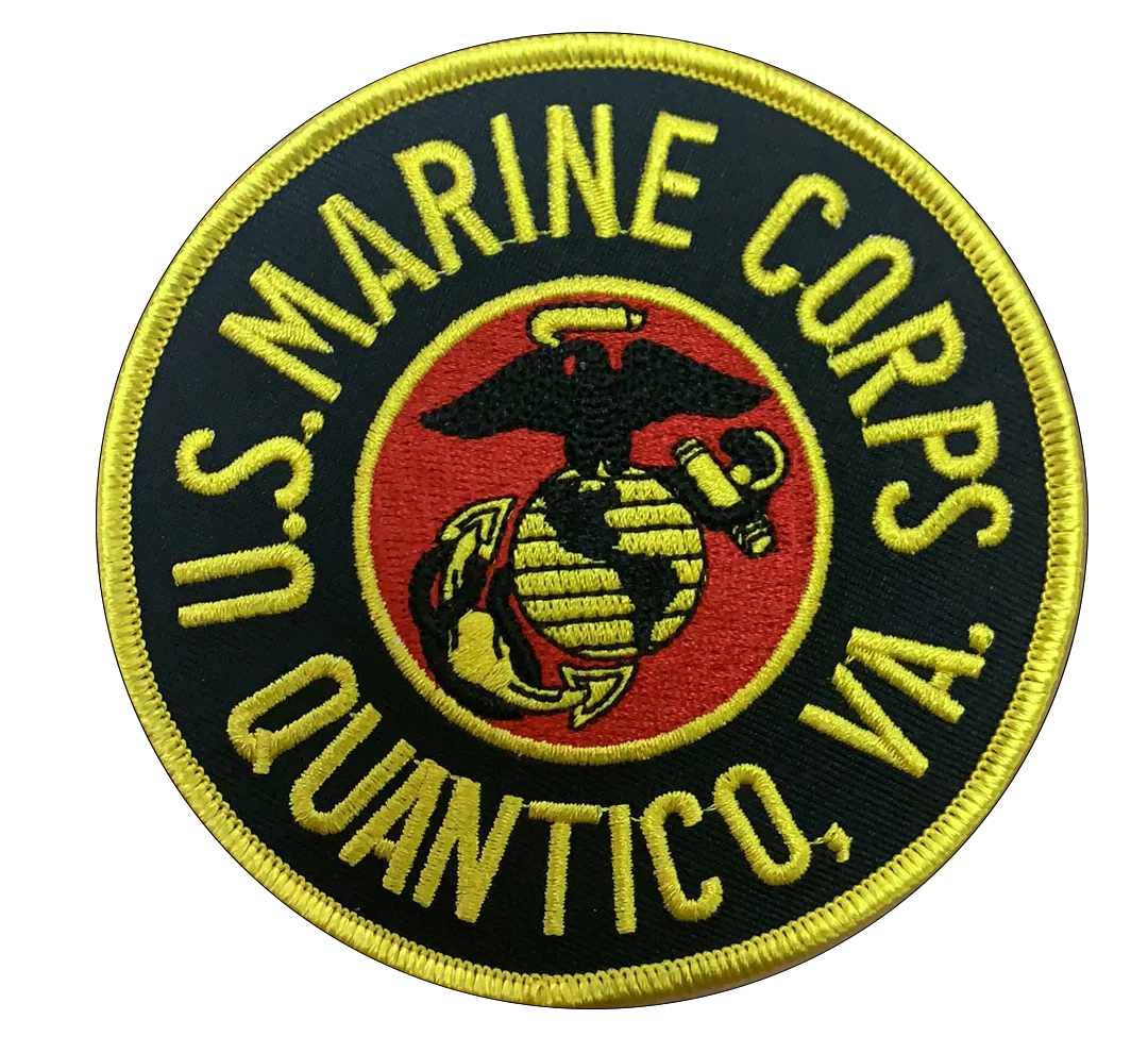 Officially Licensed USMC MCB Quantico Patch