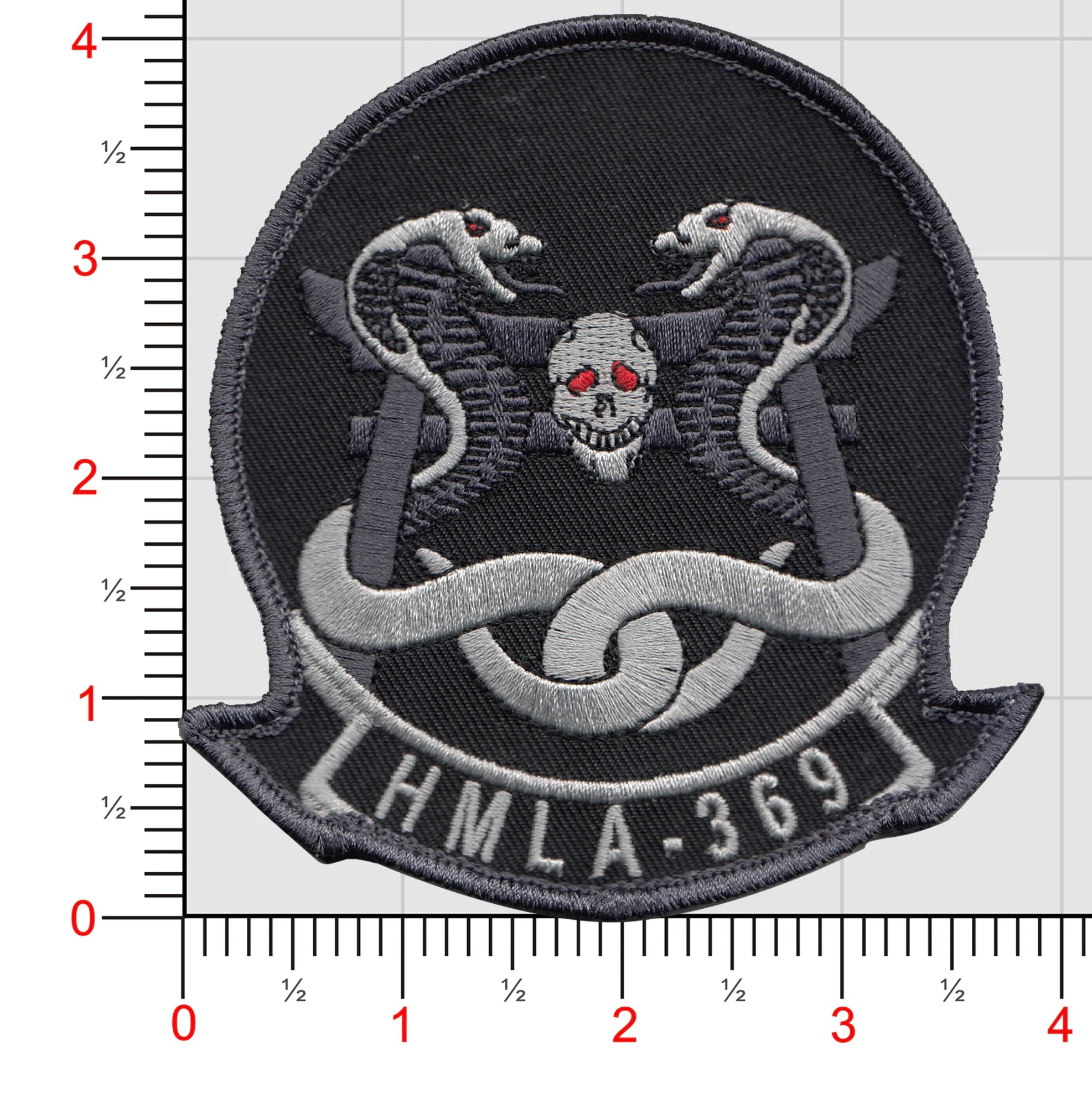 Officially Licensed USMC HMLA-369 Gunfighters Regular Squadron Patch