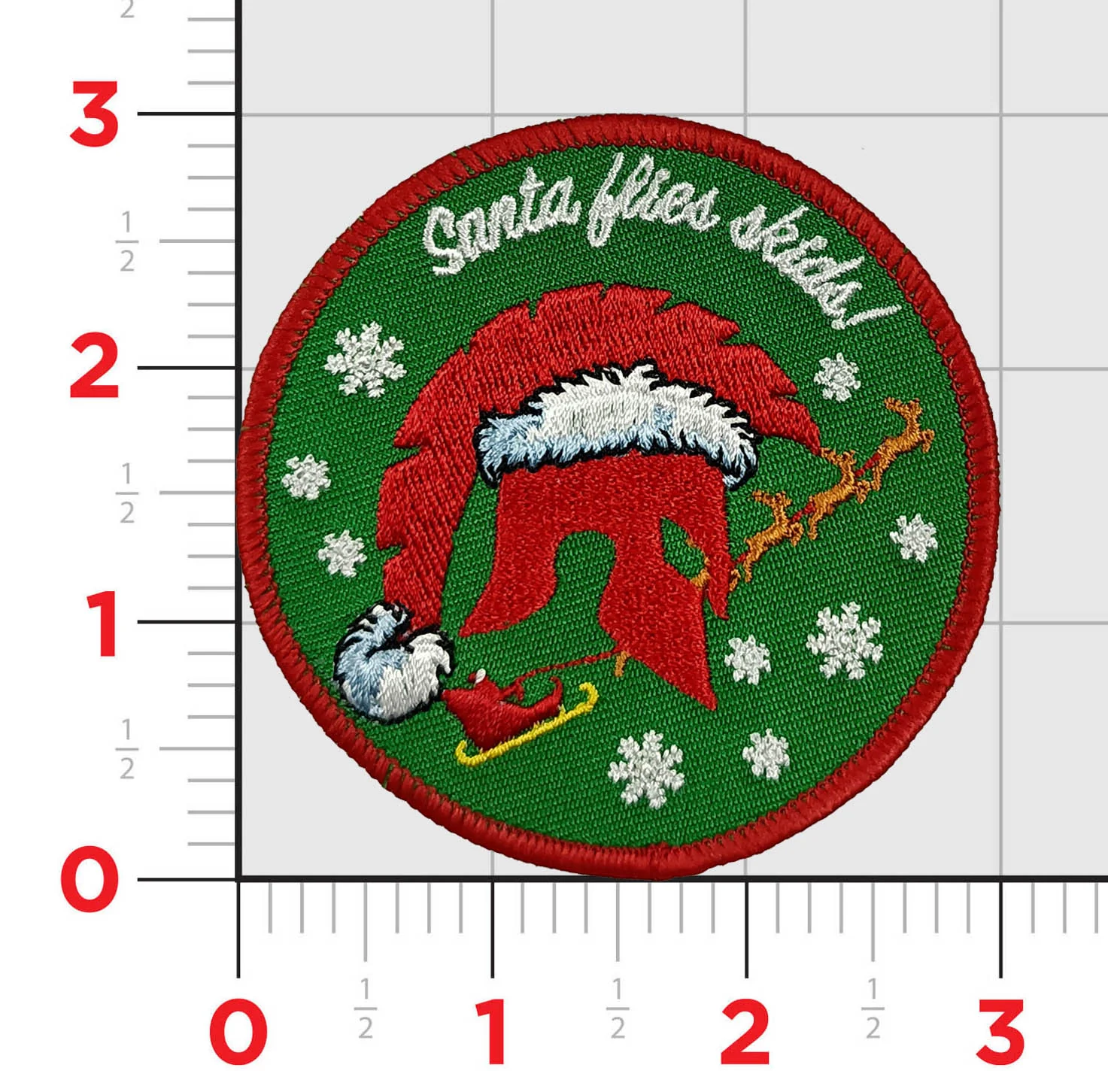 HMLAT-303 Christmas Shoulder Patch