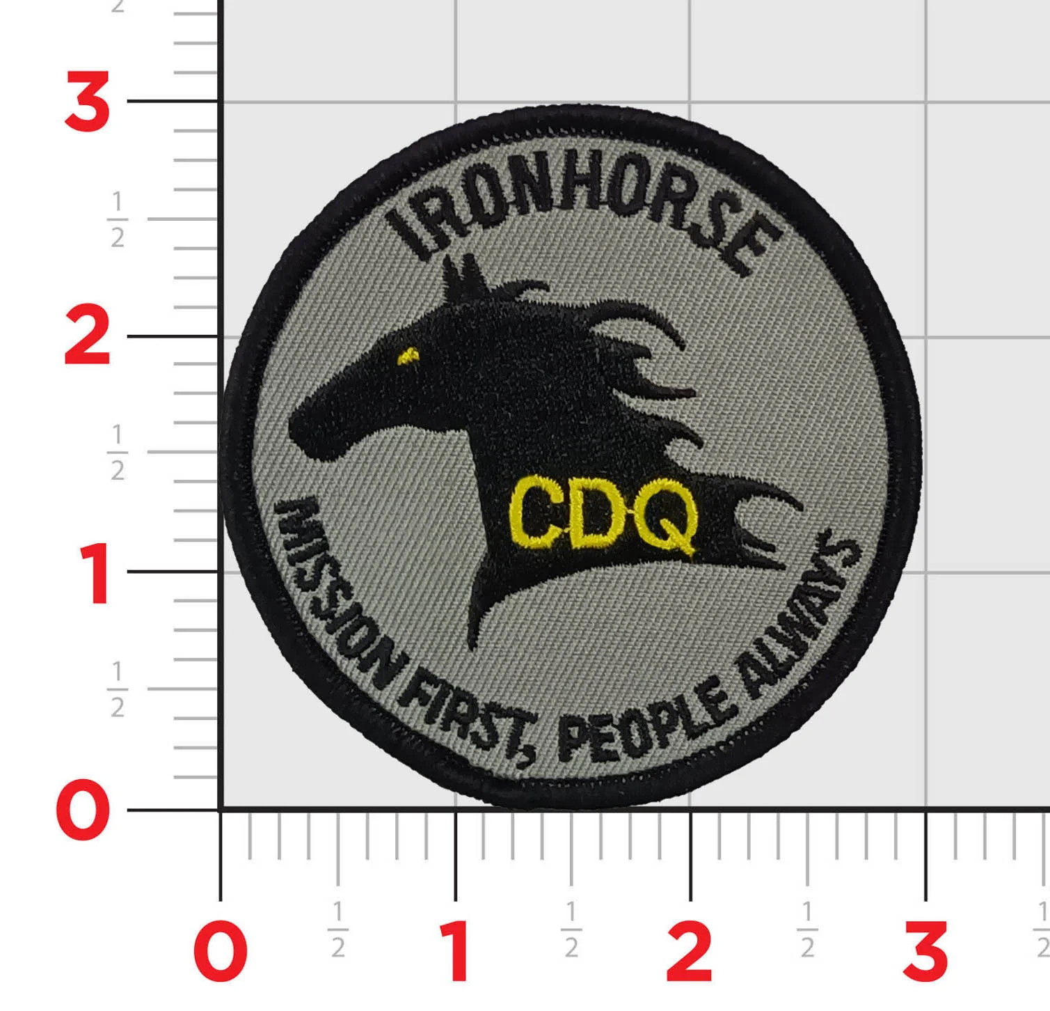 Official HMH-461 Iron Horse Flightline Qual Patches