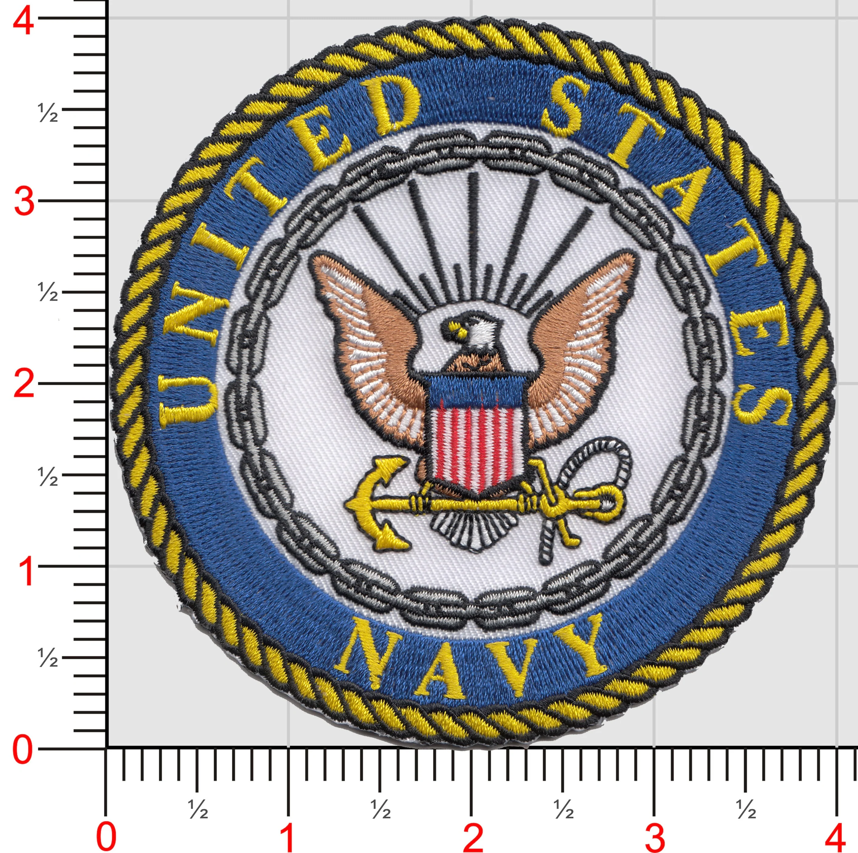 Officially Licensed US Navy Crest Patch