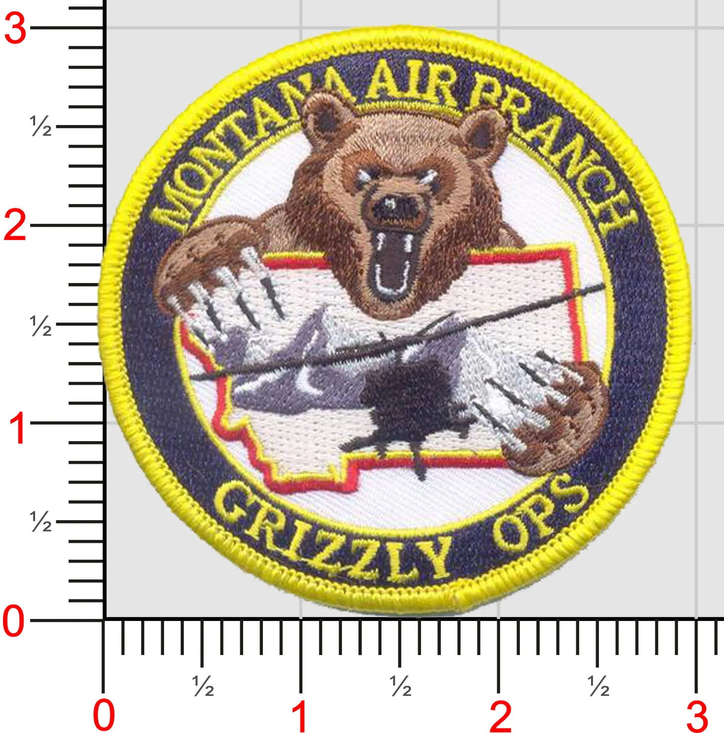 US Customs and Border Protection, Montana Air Branch Patch