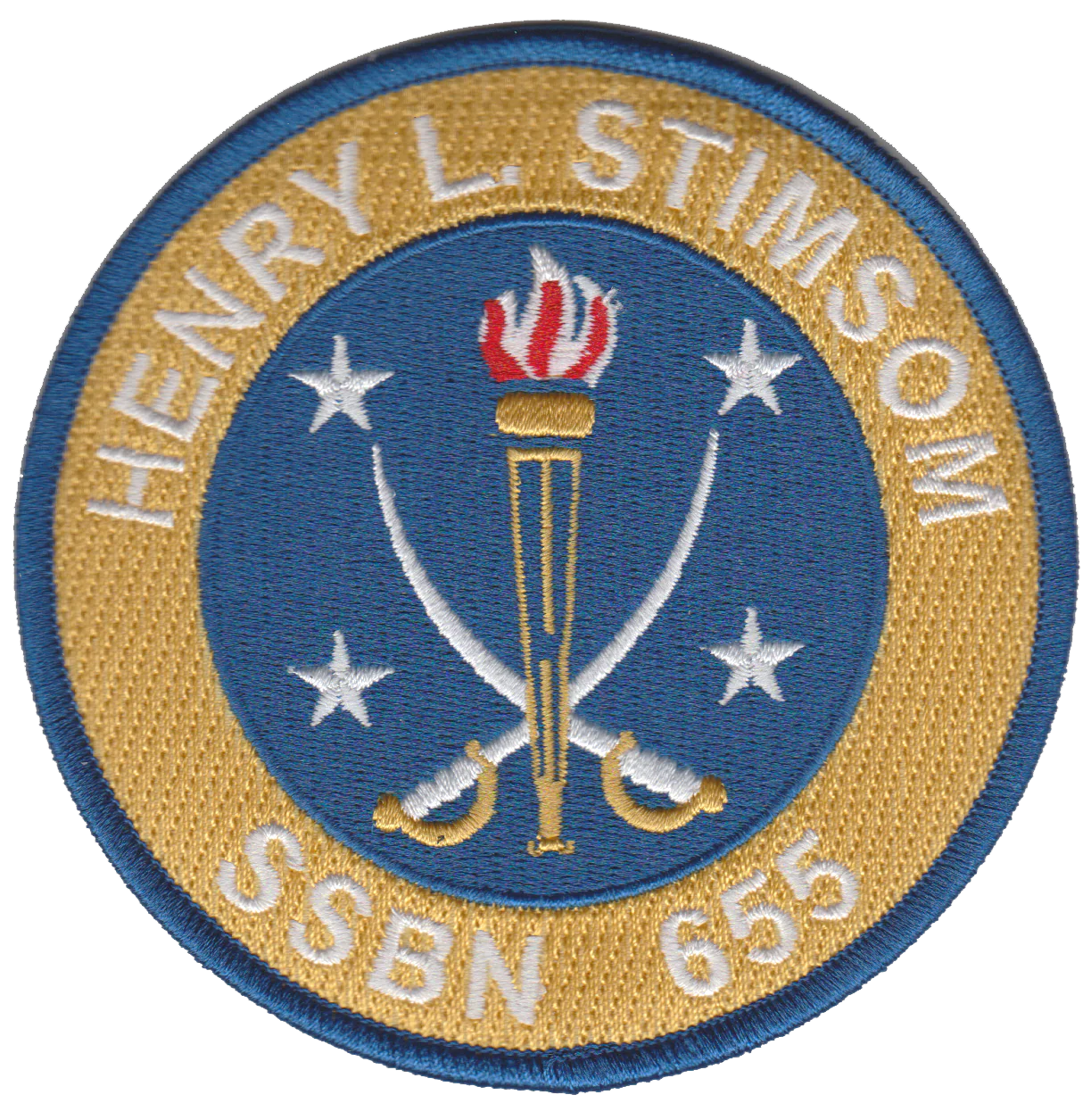 USS Henry L Stimsom SSBN-655 Patch