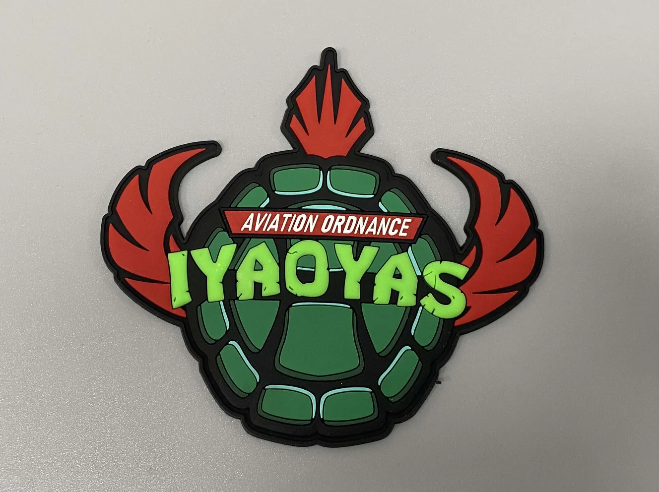 Aviation Ordnance IYAOYAS Turtle PVC Glow Patch
