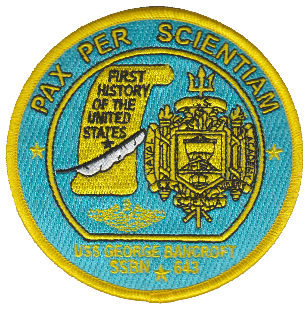 USS George Bancroft SSBN-643 patch