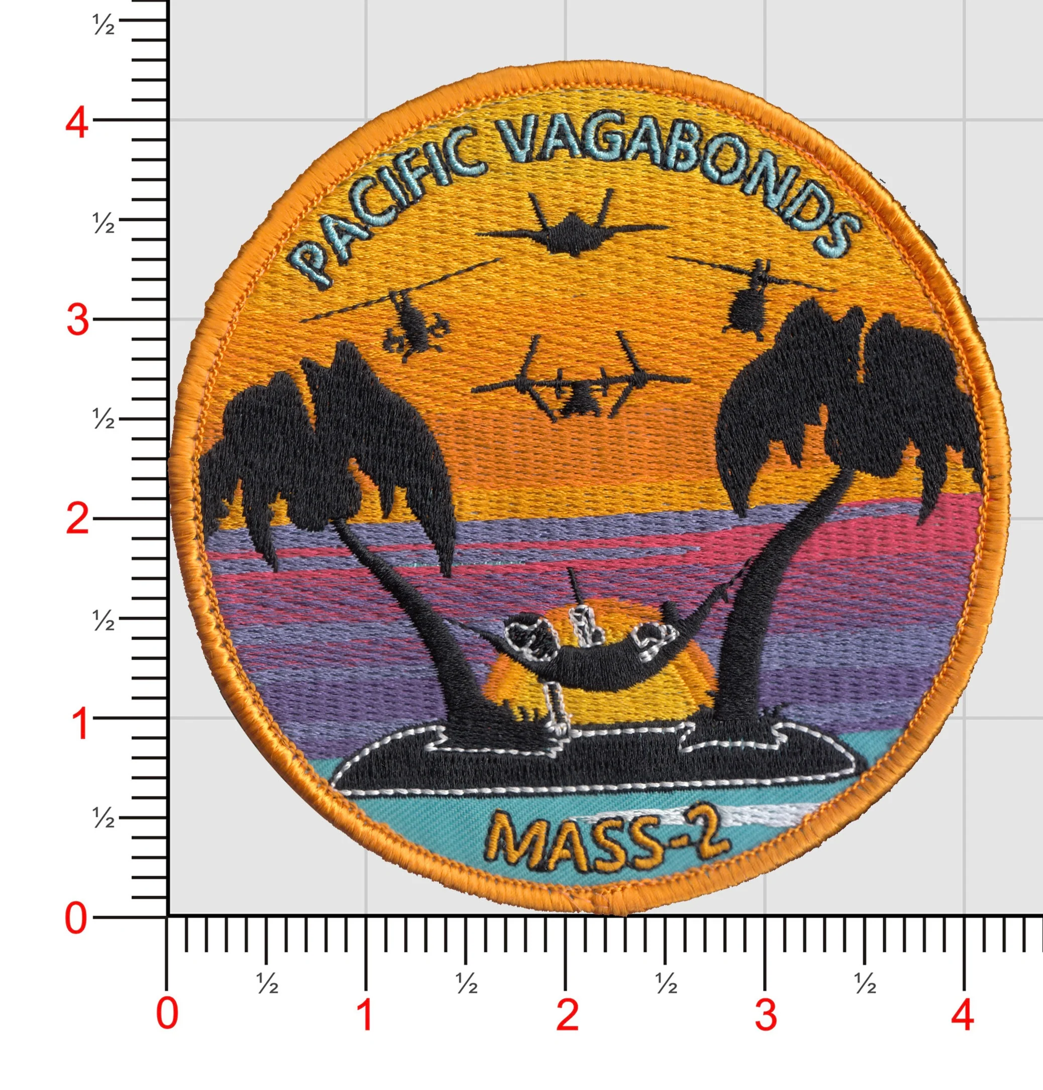Official MASS 2 Pacific Vagabonds Patch
