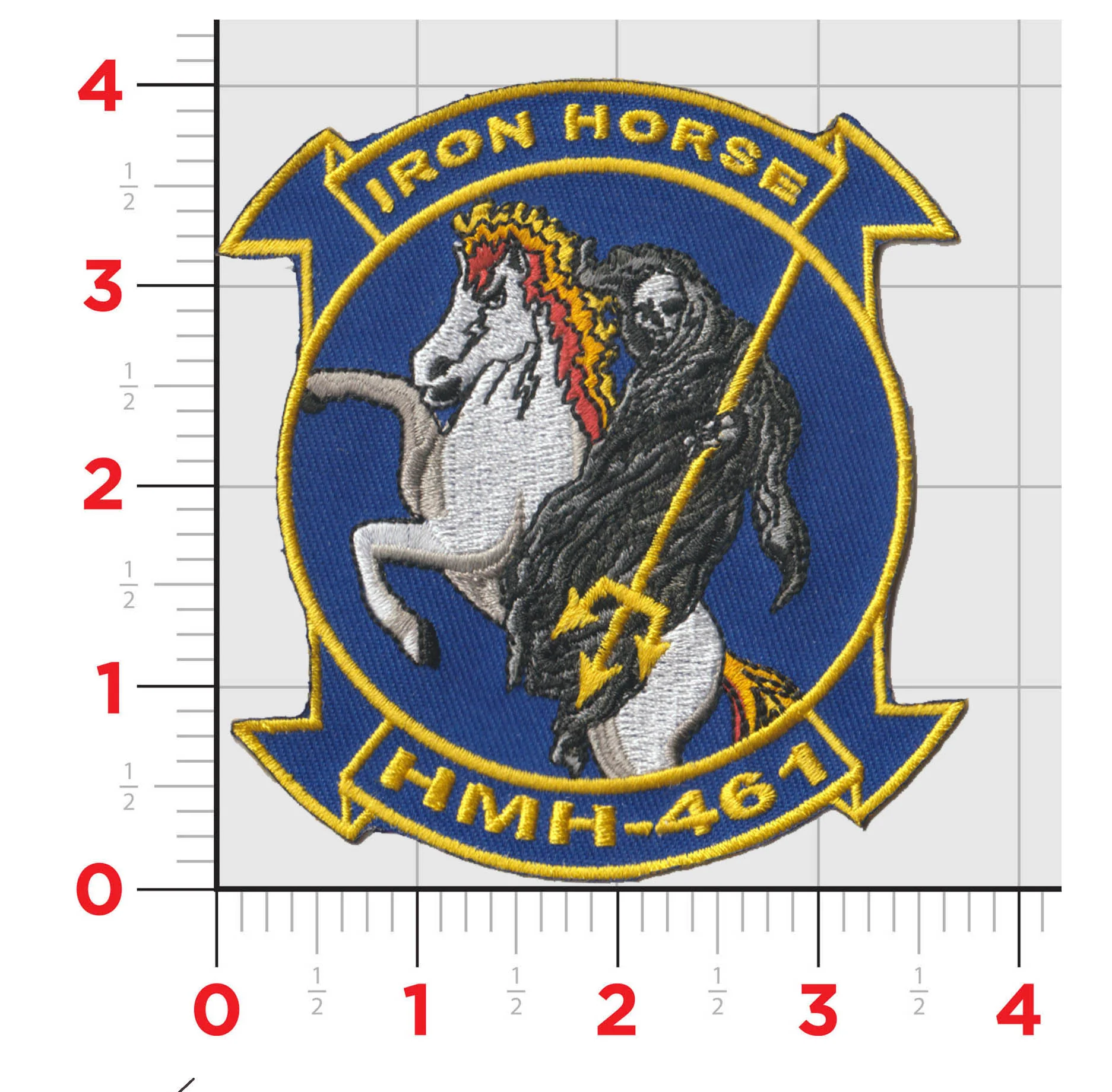 Official HMH-461 Halloween Patch
