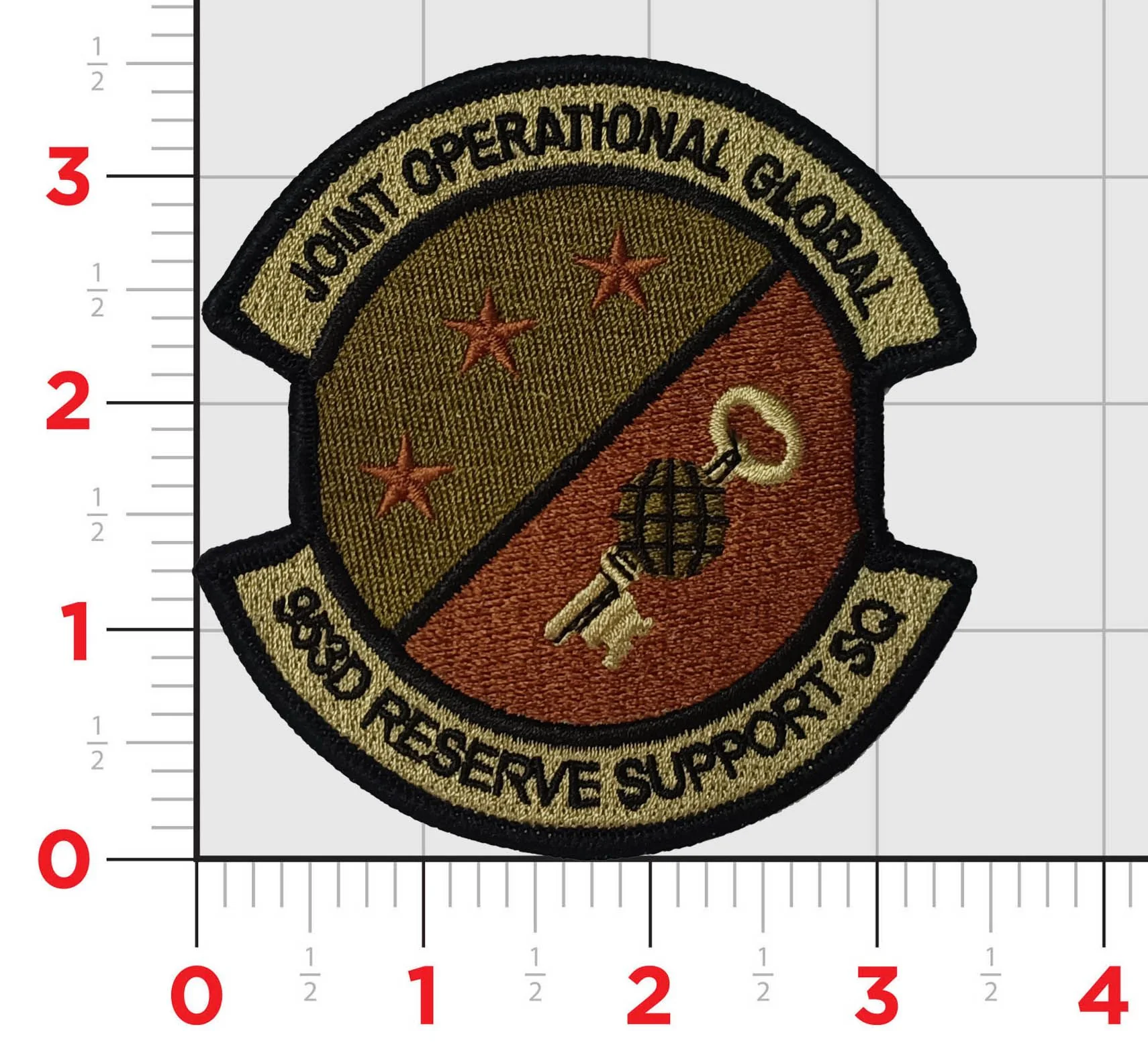 Official USAF 953rd Reserve Support Squadron RSS Patch