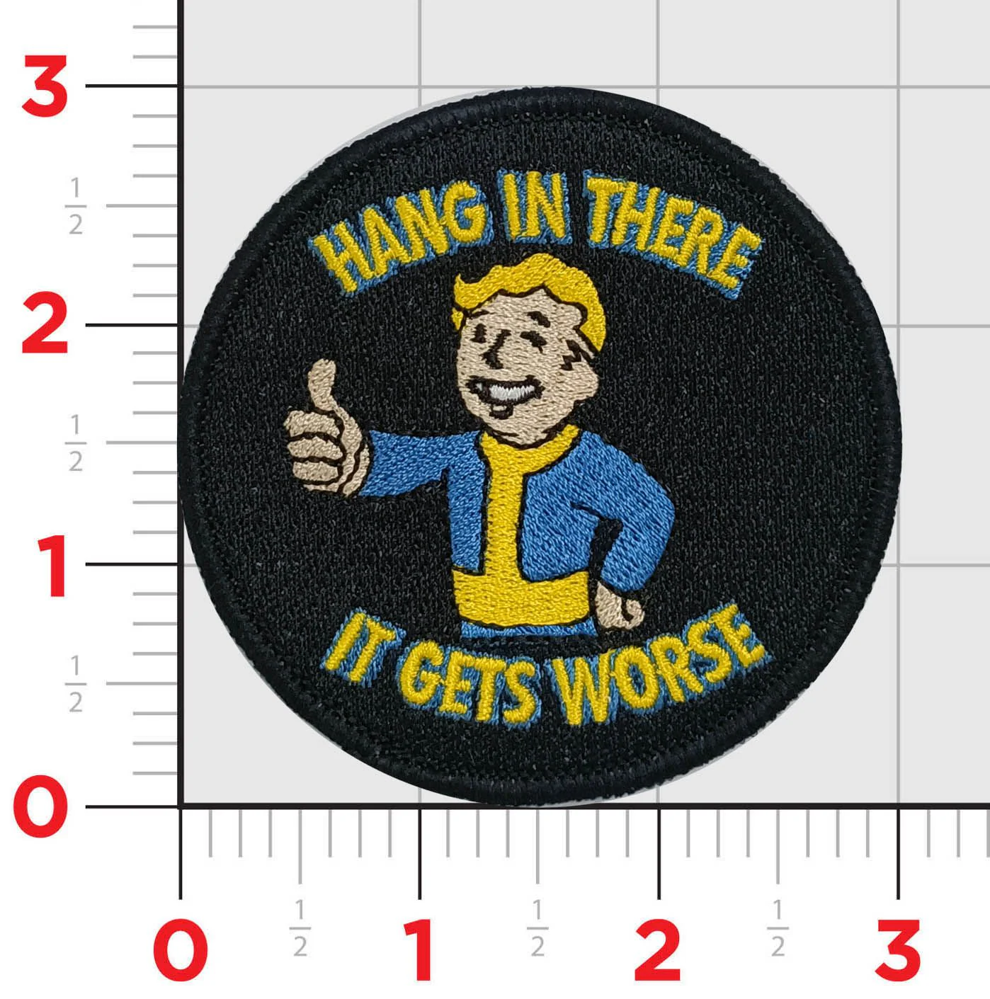 Hang in there, it gets worse Shoulder Patch