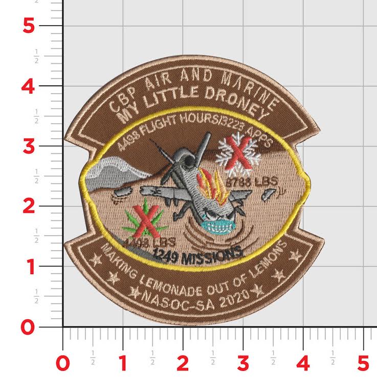 CBP San Angelo My Little Droney 2020 Patch