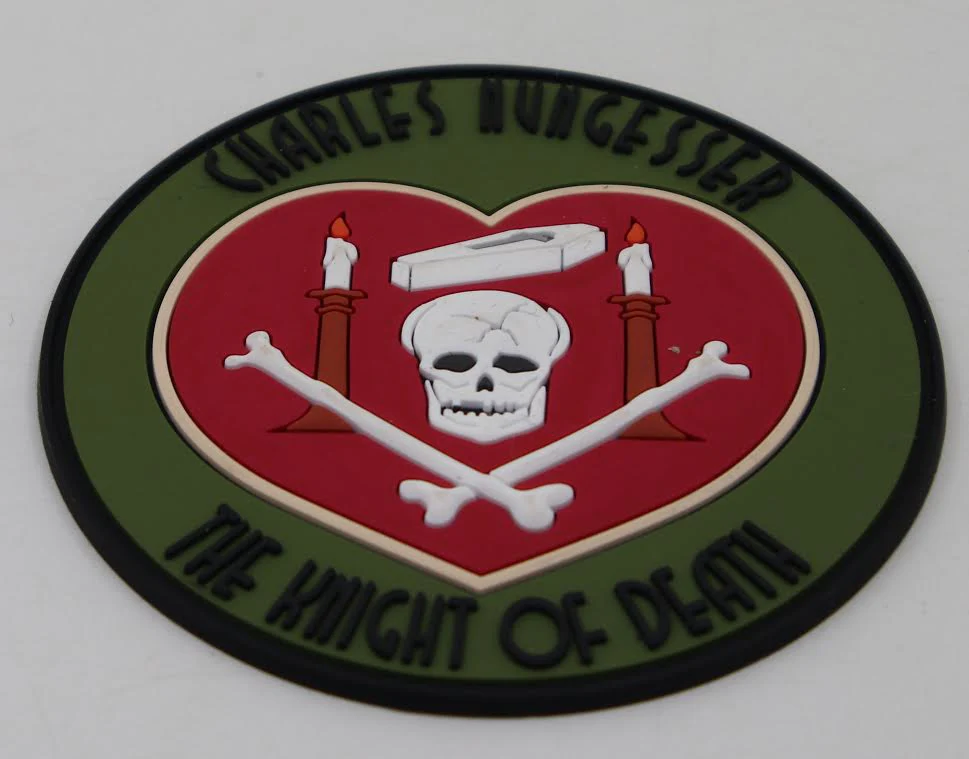 WWI Knight of Death Charles Nungesser, the French Ace Patch